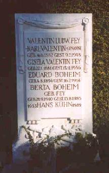 Grabstein Karl Valentin